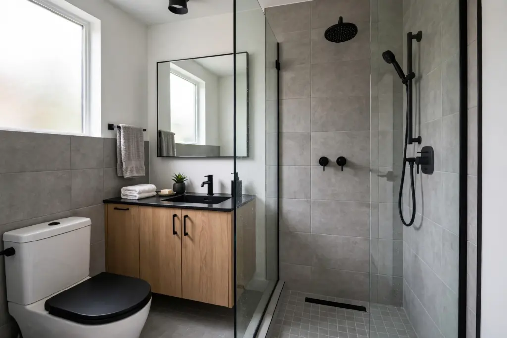 Il secondo bagno, rifatto (foto di esempio)